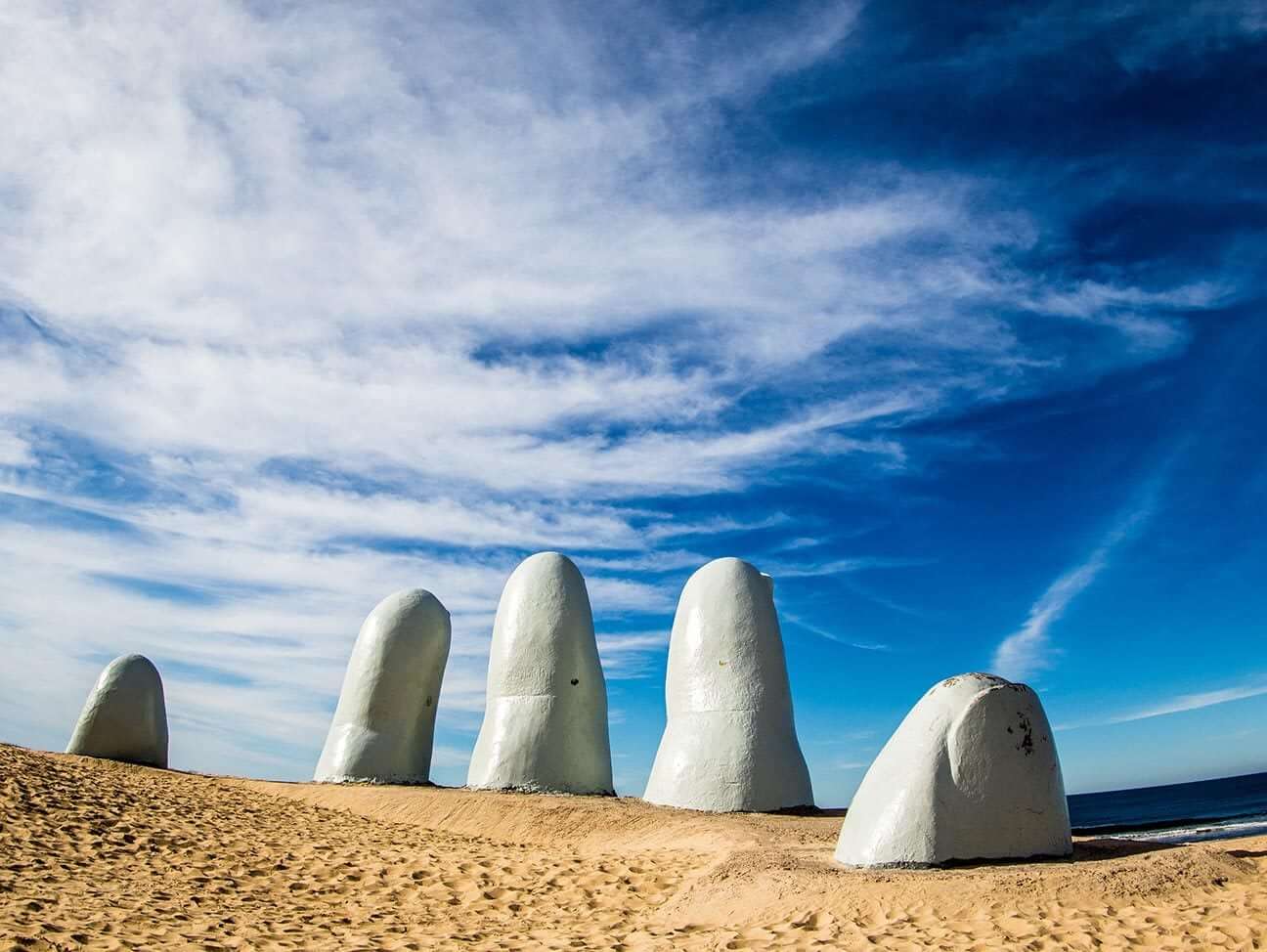 Los dedos Punta del Este